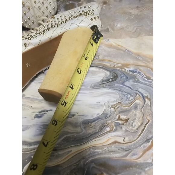 Jeffrey Campbell Lita Q Gold Studded Bootie Shoe Women's Size 7M - Picture 8 of 9